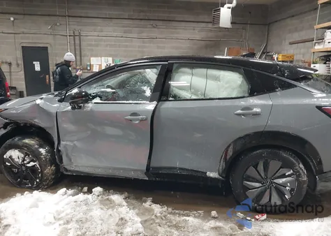 2024 Nissan Ariya Platinum+ z USA, uszkodzony, nr VIN JN1DF0CD6RM732771